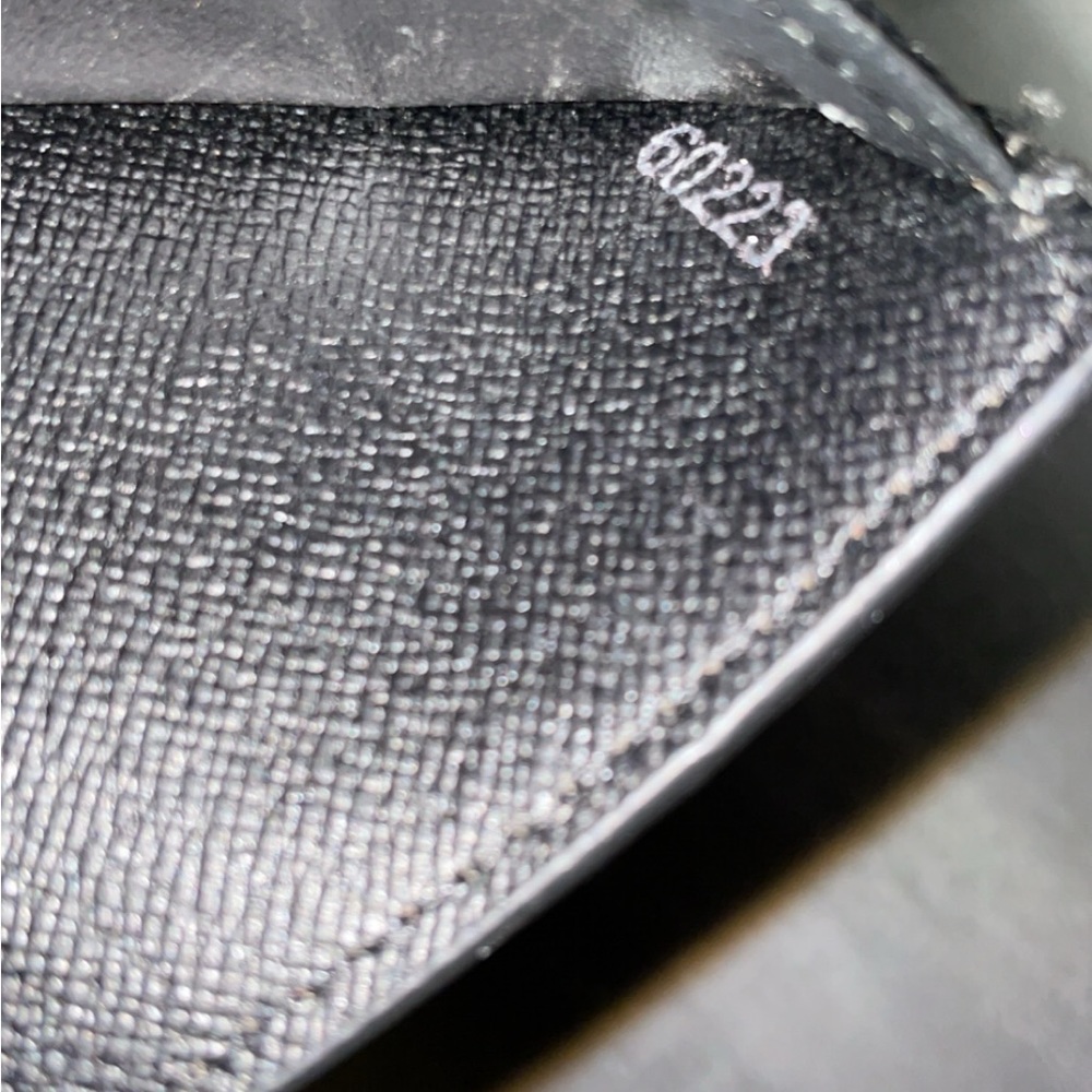 AUTHENTIC LOUIS VUITTON BLACK WALLET -copy - Picture 7 of 7